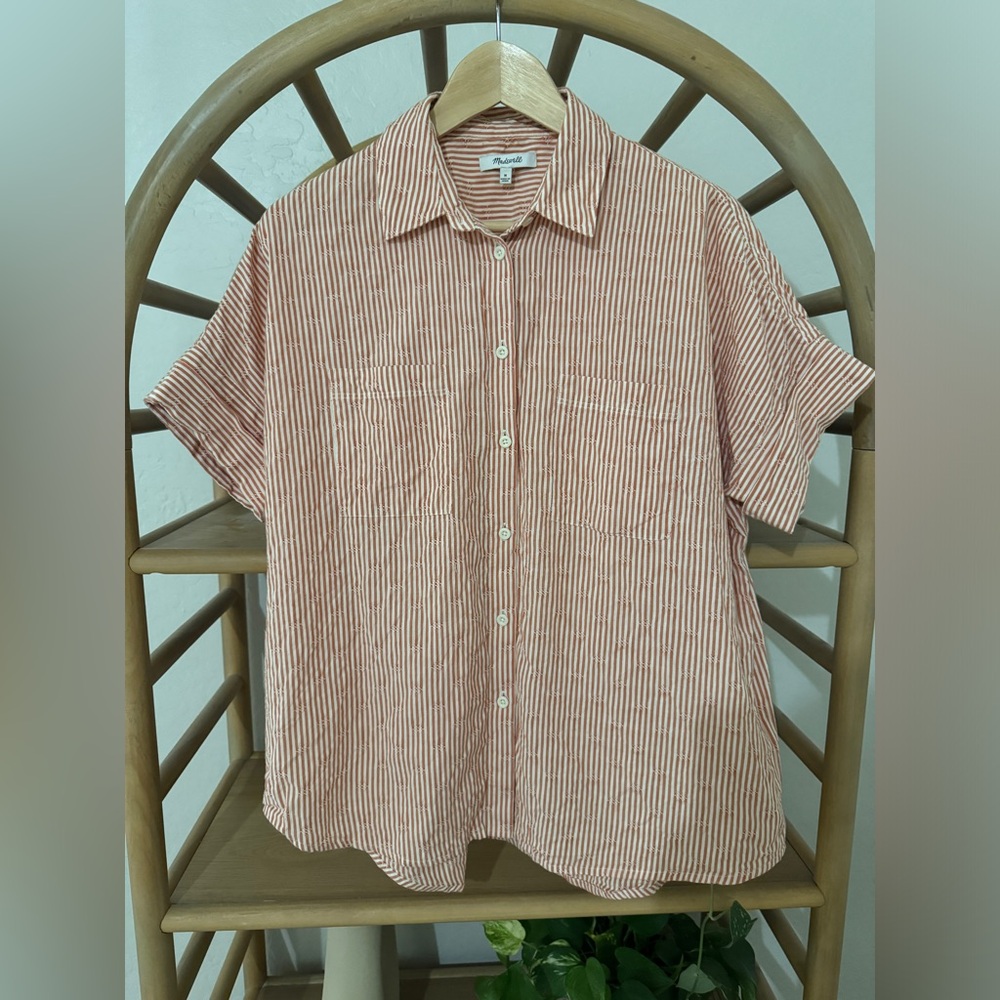 Madewell collared button down